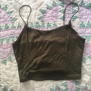 ❌SOLD❌ Garage Green Tank Top